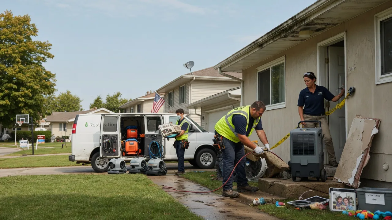 Water Damage Restoration in Portlandville, NY near me